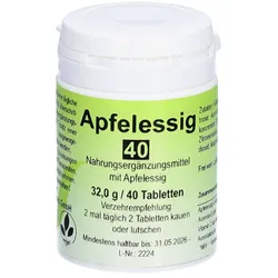Apfelessig Tabletten