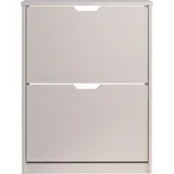 INTER-FURN Mestre Schuhschrank 2 Klaptür weiß