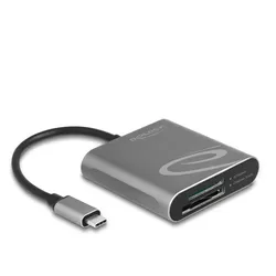 Delock USB Type-CTM Card Reader für SD Express und CFexpress Speicherkarten