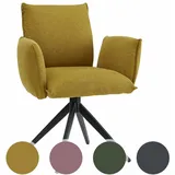 designline »SIT DOWN« Polsterstuhl Turn drehbar ohne Armlehnen / anthrazit