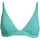 adidas Bikini-Tops Iconisea Ribbed Padded Triangle Pure Teal 32