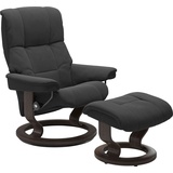 Stressless Stressless® Relaxsessel Mayfair, mit Classic Base, Größe S, M & L, Gestell Wenge grau 79 cm x 101 cm x 73 cm