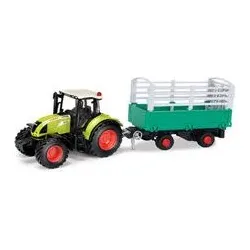 HERPA 84184013 1:32 CLAAS ARION 540 Traktor mit Viehanhänger