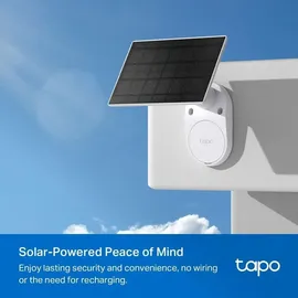 TP-Link C460 Solarbetriebenes Sicherheitskamera-Kit Weiß
