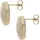 FIRETTI Ohrstecker FIRETTI gold 375  diamantiert