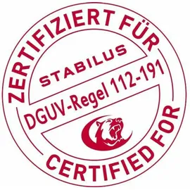 Stabilus Sicherheitssandale THILO AIR Gr.43 schwarz/rot Textil/Meshmaterial - Schwarz - 43