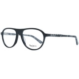 Pepe Jeans Brille PJ3291 C1 55 Herren Schwarz