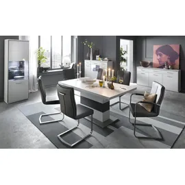 Uno Vitrine Setto 64 x 38 x 201 cm Weiß
