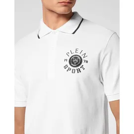 Plein Sport Poloshirt navy | weiß XL