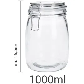 George's Vorratsglas 1000 ml 6 St.
