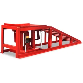 vidaXL Auffahrrampen 2 Stk. Rot Stahl - Vidaxl