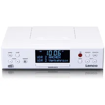 Lenco KCR-190 weiß