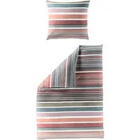 BIERBAUM Bettwäsche 155 x 220 cm Renforce Rot