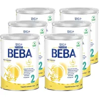 Beba Nestlé BEBA 2 Folgemilch, 6. x 800g)