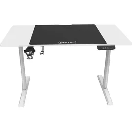 pro.tec Schreibtisch Pomona Weiß