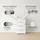 OTTO home Highboard 40 x 81 cm Weiß / Eiche