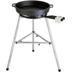 Großer Gusseisenpfannen-Set 1 mit 40 cm Durchmesser und 14,4 kW Leistung - Ideal für 2-6 Personen