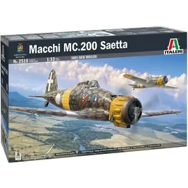 Italeri Macchi MC.200 PE-Teile Modellbausatz Militärflugzeug