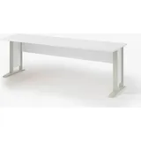 Bega Consult Office Line Schreibtisch 150 x 70 cm Weiß - Weiß