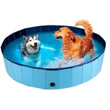 MaxxPro Hundepool 160 x 30 cm Blau