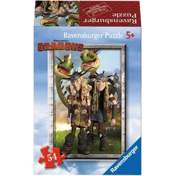 RAVENSBURGER 9436 Kinderpuzzle DR:Dragons Minipuzzle 54p