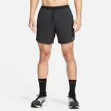 Nike Dri-FIT Stride 7" Brief-Lined Laufshorts Herren 010 black/black/reflective silv XL