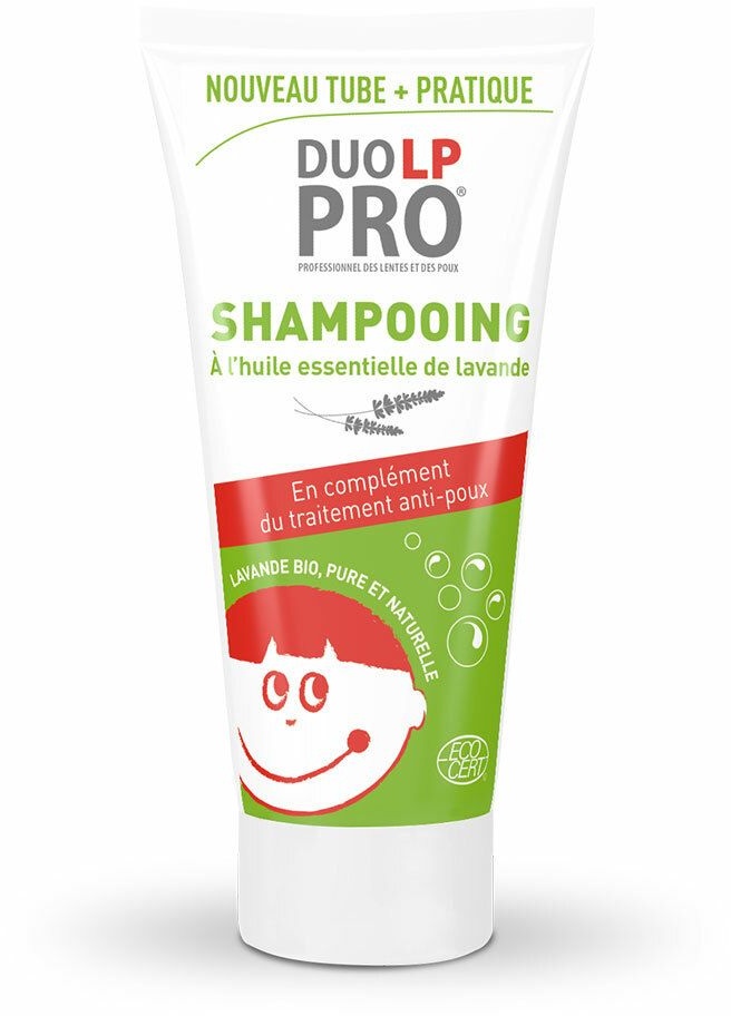 Duo-LP Pro Shampoing Poux A L'Huile Essentielle De Lavande Bio 200ml 200 ml shampooing