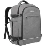 Manhattan 440370 Rucksack für Notebook, 17,3 Zoll, Handgepäck, Rom, Grau
