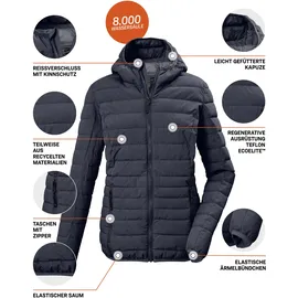G.I.G.A. DX by killtec Damen Funktionsjacke GW 49 WMN QLTD JCKT, Größe 42 blau dunkelnavy