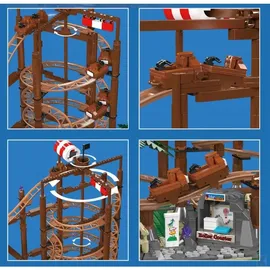 Mould King Double Helix Achterbahn 2174-tlg. 11013