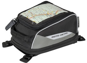 Tankrucksack Volumen: 4 Liter, schwarz-grau grau