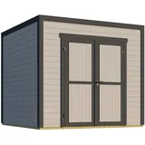 Weka Batu 2 2,50 x 2,50 m Hellgrau