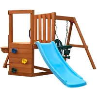 Home Deluxe Spielturm Natur, Holz, 199x116x216.5 cm, Outdoor Spielzeug,