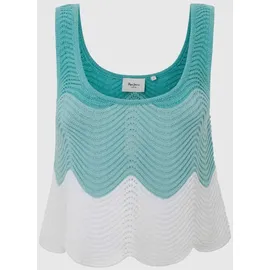 Pepe Jeans Galea ärmellose Bluse Wave Blue XS
