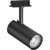 LEDVANCE TRACKLIGHT Schienensystem-Leuchtenkopf, schwarz, mit GU10-Sockel, kann mit einfacher