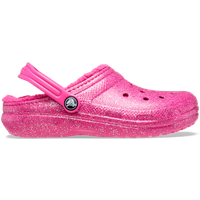 Crocs | Classic Lined Glitter Clog K 207462 Fuchsia Fun/Multi