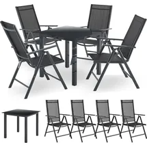 Juskys 	Milano Set 5-tlg. dunkelgrau