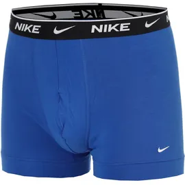 Nike Boxershorts 3 Einheiten Blau / Pearl Blue / Obsidian S
