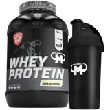 3kg Mammut Whey Protein Eiweißshake - Set inkl. Protein Shaker, Riegel, Powderbank oder Tasse (Milk & Honey, Gratis Mammut Shaker)