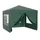 Wiltec Pavillon 3 x 3 m inkl. abnehmbare Seitenteile Grün
