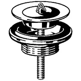 Viega Ablaufventil 7122 G 1 1/2 x 80 mm Messing