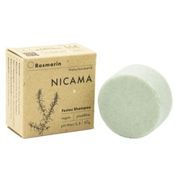 NICAMA Festes Shampoo Rosmarin (fettendes Haar)