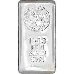 1 Kilogramm Silberbarren Perth Mint
