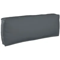VidaXL Paletten-Rückenkissen Anthrazit 120x40x12 cm Oxford-Gewebe