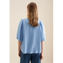 Seidensticker Shirtbluse Schwarze Rose Blau 40