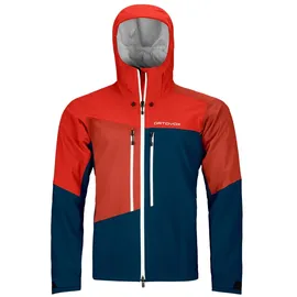 Ortovox Westalpen 3L Jacket Herren Blau/Rot XXL