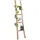 Relaxdays Dekoleiter 150 x 35 x 5 cm Braun