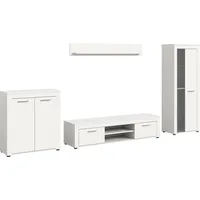 INOSIGN Wohnwand »Aosta, Breite 330cm, best. aus Highboard, Lowboard,