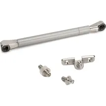 Emuca Kolbendurchmesser 12 Thin Mit Haken Für Falttüren Silber Silber One Size