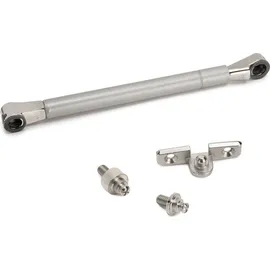 Emuca Kolbendurchmesser 12 Thin Mit Haken Für Falttüren Silber Silber One Size